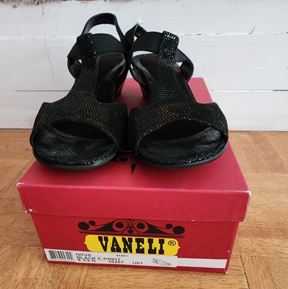 Vaneli size 9.5 narrow. black - Picture 1 of 2